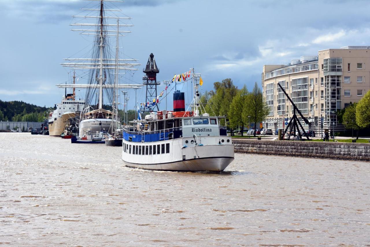 Riverside Lux With 2 Bedrooms, Car Park Garage And Sauna 图尔库 外观 照片