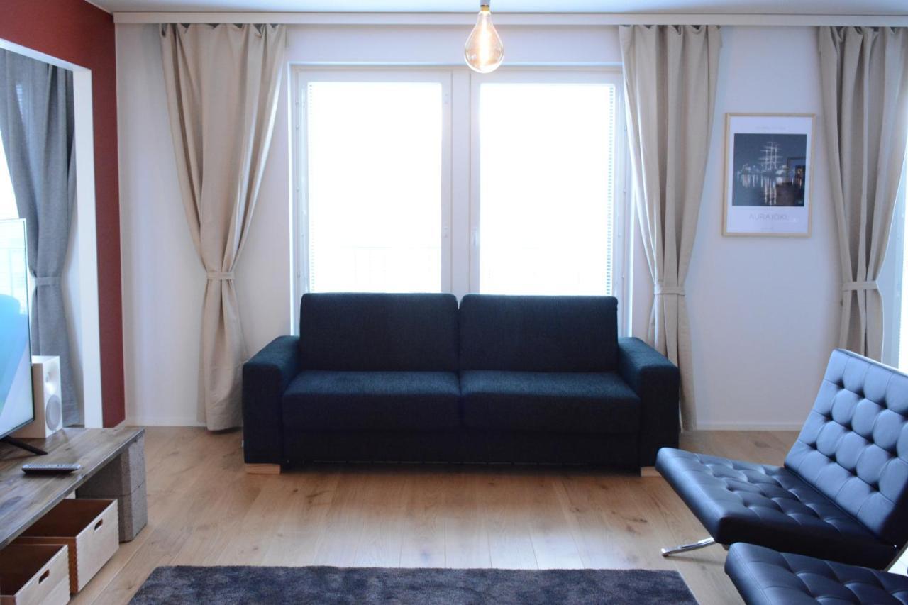 Riverside Lux With 2 Bedrooms, Car Park Garage And Sauna 图尔库 外观 照片