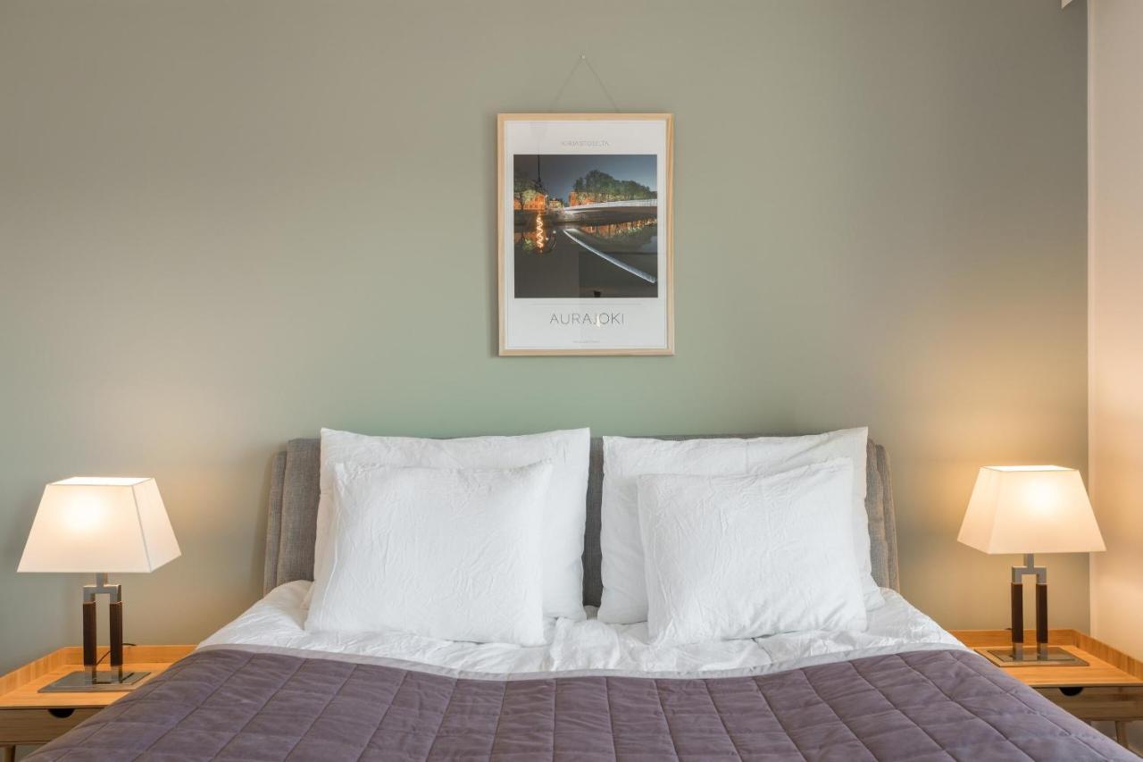 Riverside Lux With 2 Bedrooms, Car Park Garage And Sauna 图尔库 外观 照片